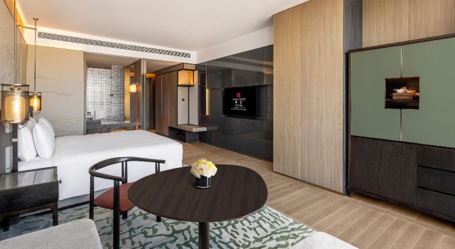 Двухместный номер Premium HUALUXE Qingdao Licang by IHG