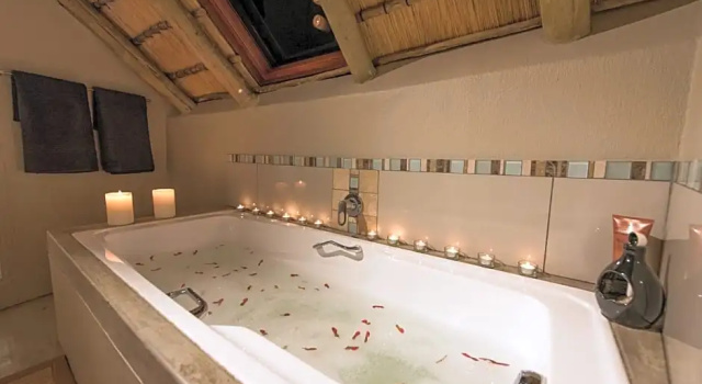 Двухместный люкс с балконом eKhaya Bush Lodge
