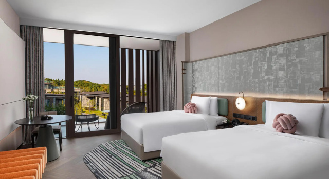 Двухместный номер Standard с видом на сад Hotel Indigo Suzhou Yangcheng Lake by IHG