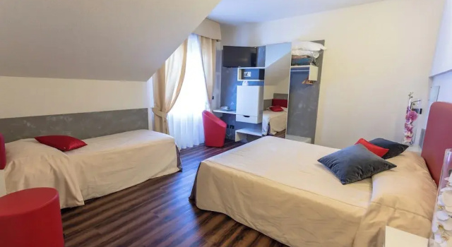 Трёхместный номер Standard Hotel Le Palme Lago Maggiore Bike Friendly