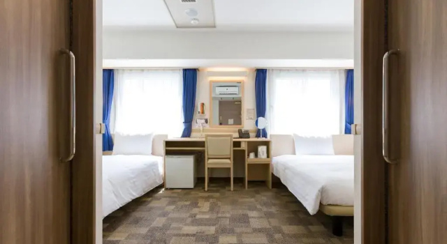 Двухместный номер для гостей с ограниченными возможностями Toyoko Inn Kawaguchi Ekimae