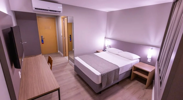Двухместный номер Economy Hotel Caiuá Blumenau