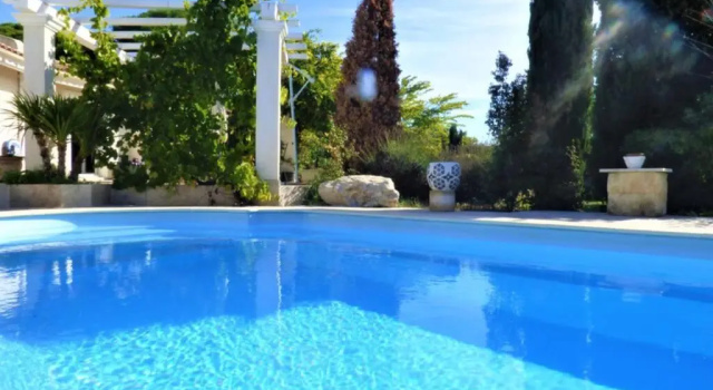 Вилла Magnifique villa l'Ibis pour 8 personnes, piscine, clim,parc et parking