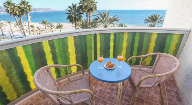 Двухместный номер Standard с частичным видом на море KAKTUS Hotel Kaktus Albir