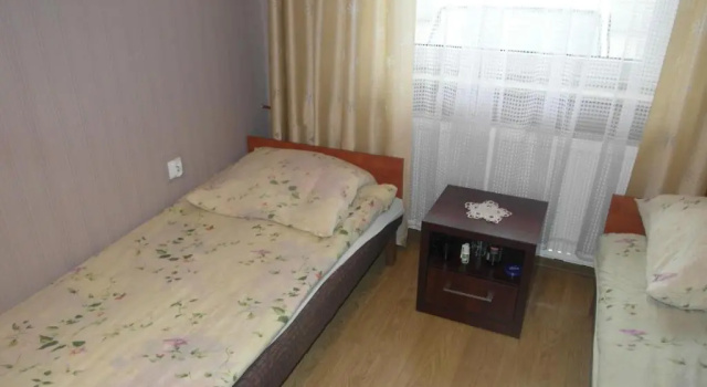 Кровать в общем номере Hostel mPark Myslowice