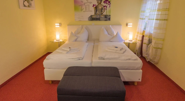 Двухместный номер Deluxe с балконом Hotel Rosengarten