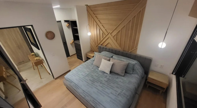 Departamento de 1 recámara en Neuchatel, Забронировать Апартаменты/квартира Отели Мехико с парковкой, рядом с Moliere Theatre, Парковка