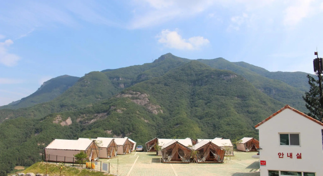 Muju Ppalgangchima Resort Glamping, Забронировать Кемпинг Муджу 