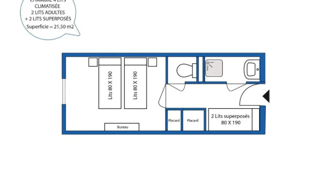 Номер Standard Aec Village Vacances - Les Cèdres
