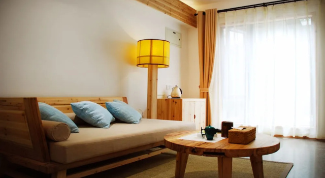 Двухместный номер Deluxe Villa Wangshan Hetianli
