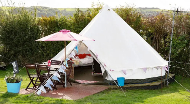 Тент Whitecliff Bay Holiday Park