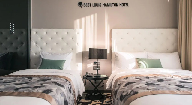 Четырёхместный номер Deluxe Best Louis Hamilton Hotel Changwon