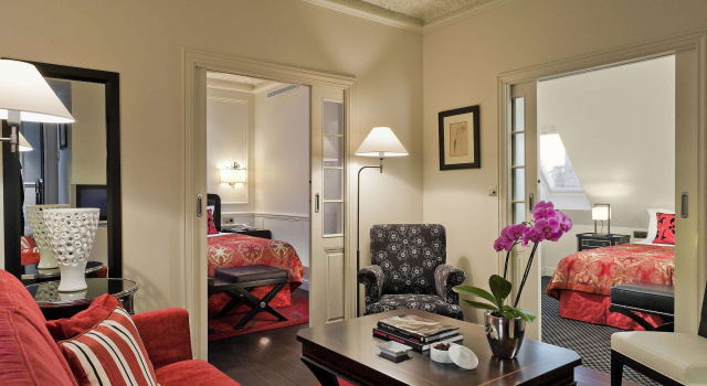 Пентхаус с 2 комнатами Hôtel Keppler