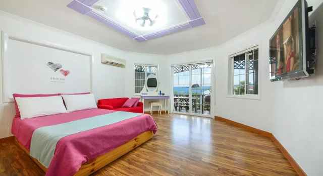 Номер Standard c 1 комнатой с балконом Geoje PurenNeoul Pension