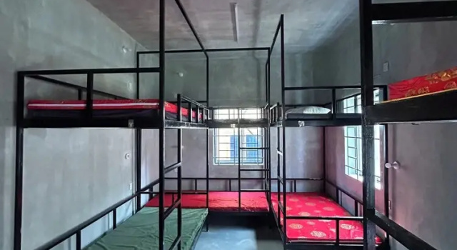 Кровать в общем номере The Drop Inn