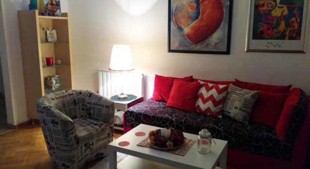 Апартаменты с балконом и с красивым видом из окна Gold Apartments