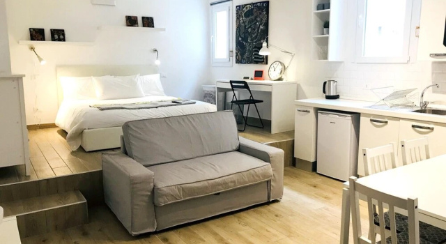 Studio in Ferrara, With Wifi