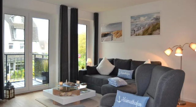 Appartement Ankerplatz 2 SZ 2 Balkone by Unsere Urlaubszeit, Забронировать Апартаменты/квартира Келленхузен земля Шлезвиг-Гольштейн