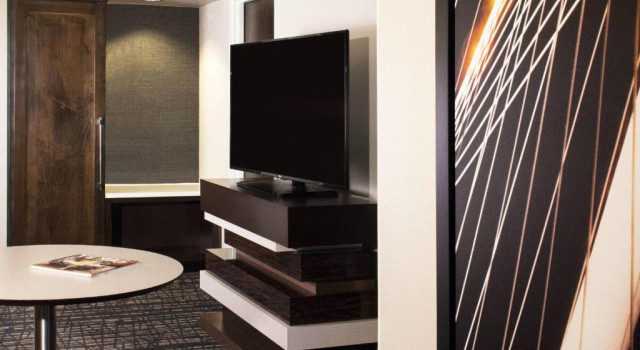 Двухместный люкс c 1 спальней Dallas Marriott Suites Medical/Market Center
