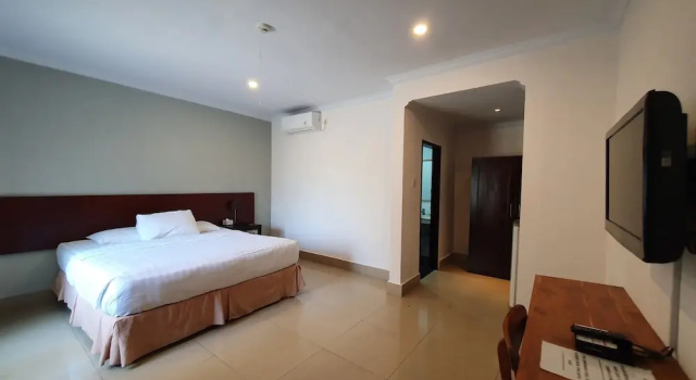 Номер Standard с балконом и с красивым видом из окна Radha Bali Hotel
