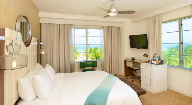 Двухместный номер Standard oceanfront Eurostars Winter Haven Miami Beach