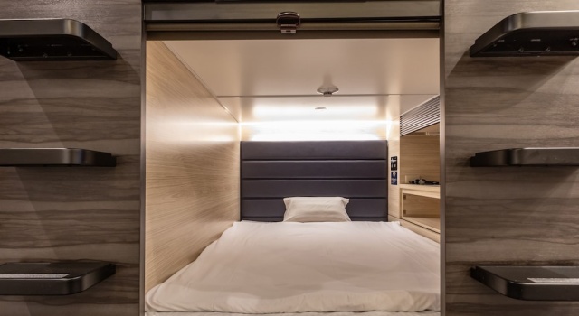 Мужская капсула Tabist CapsuleHotel APODS Himeji Station