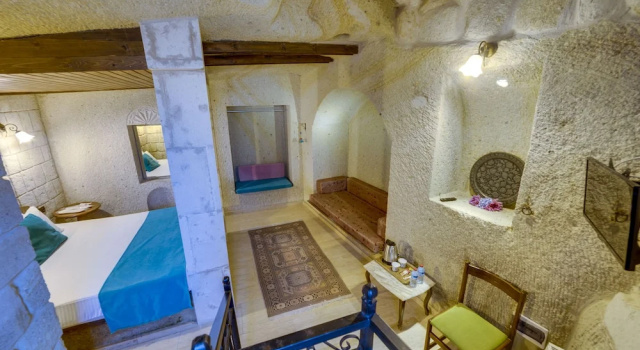 Двухместный номер Superior с видом на сад El Puente Cave Hotel