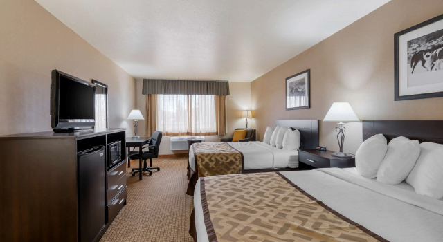 Четырёхместный номер Standard Best Western Pinedale Inn