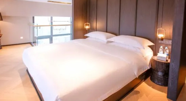 Люкс Deluxe Xishe Qinghuan Sky Private Hot Spring & Terrace Garden Hotel