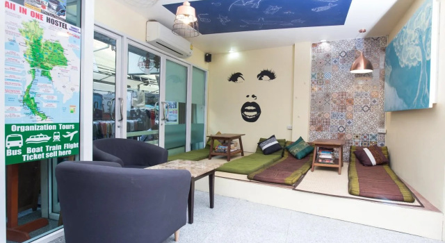 All In One Hostel, Забронировать Хостел Хостелы Провинции Бангкока, Хостел