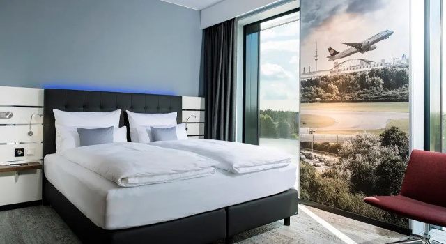 Двухместный номер Economy Airport Plaza Hotel Hamburg