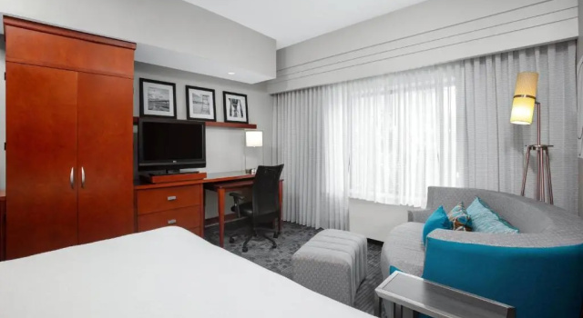 Двухместный номер Deluxe Courtyard by Marriott Jacksonville I-295/East Beltway