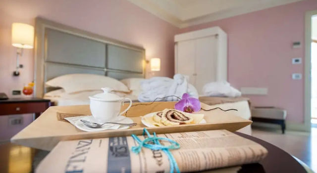 Двухместный семейный номер Standard с балконом Best Western Premier Villa Fabiano Palace Hotel