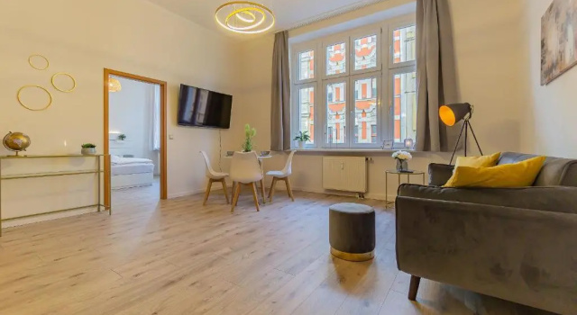 Апартаменты CityApartment - 53 m², 2 Zimmer, zentral, Netflix, Küche, Waschmaschine