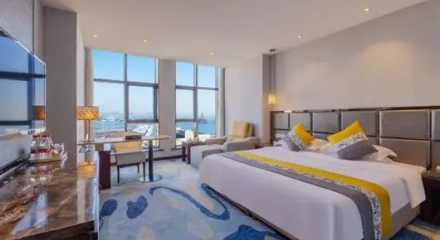 Двухместный номер Standard с видом на море Best Western Yantai Hotel