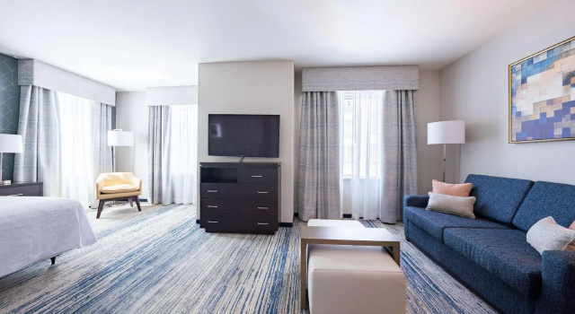 Двухместная студия Homewood Suites By Hilton Sunnyvale-Silicon Valley, Ca