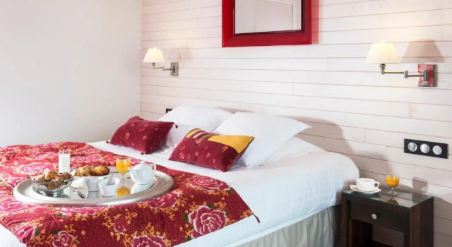 Двухместный номер Comfort с видом на сад Hôtel Valdys Thalasso & Spa - Beau rivage