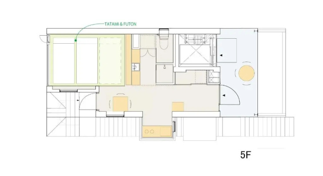 Трёхместный номер Standard URBAN LODGE Komagome