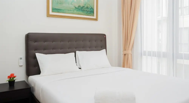 Номер Standard Nice and Fresh 1BR at Asatti Apartment