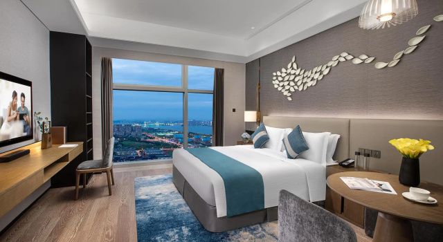 Студия Deluxe Ascott Xiangjiang FFC Changsha