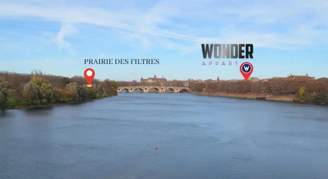 Wonder Appart' 1.2 - Coeur de ville -, Забронировать Апартаменты/квартира Апартаменты Верхней Гаронны, Апартаменты/квартира