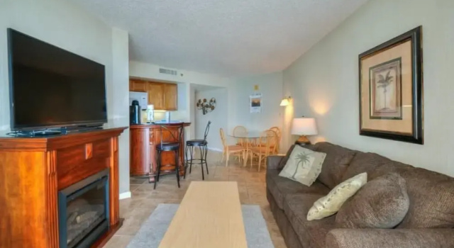 Cozy Ocean View Condo! Beach Front Building!, Забронировать Апартаменты/квартира Отели Миртл-Бич с парковкой, Парковка