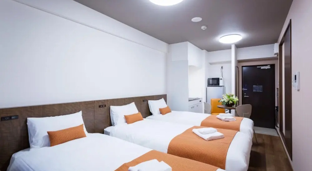 Трёхместный номер Standard Ryujin Hotel Ukishima