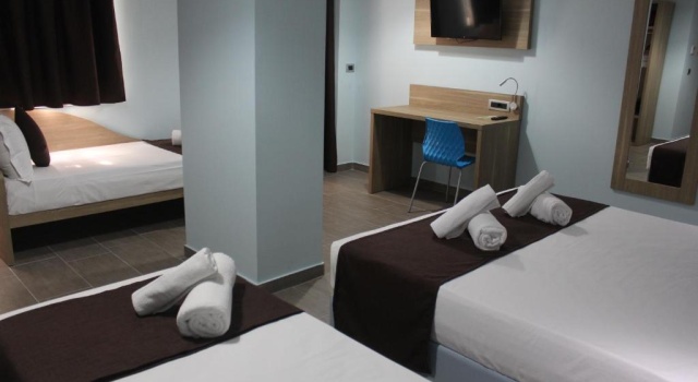 Четырёхместный номер Hotel Giacosa