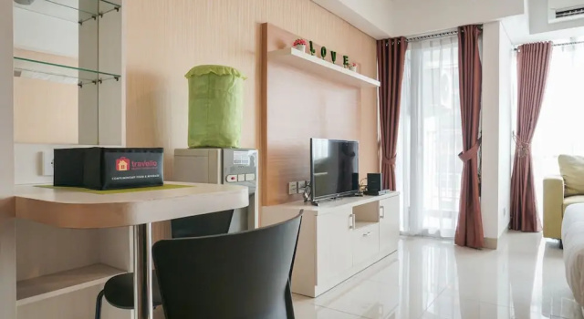 Апартаменты Elegant and Relaxing Studio Apartment H Residence