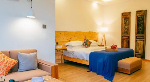 Dwuosobowy suite z widokiem na zachód słońca Home Inn