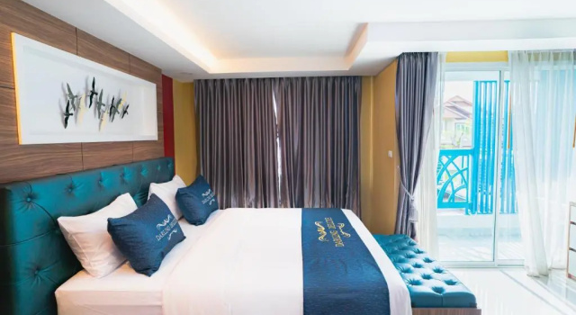 Двухместный номер Deluxe BlueTel Re'sidencE Bangkok IMPACT บลูเทล เรซิดองส์ กรุงเทพ อิมแพค