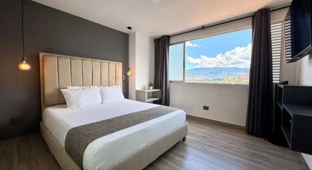 Студия Deluxe c 1 комнатой с видом на город Torre Zurich Luxury