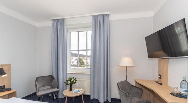 Двухместный номер Standard с видом на море Kurhotel Sassnitz - das alte Seemannsheim