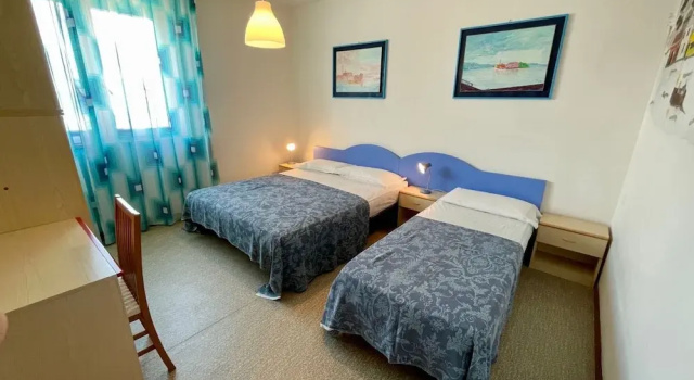 Апартаменты с 2 комнатами с балконом и с видом на океан Seaview Flat Just 70mt From the sea